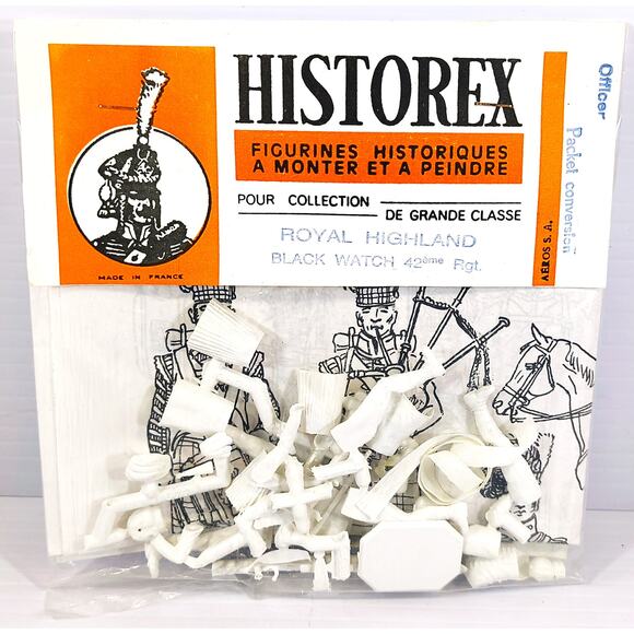Historex Figurines ROYAL HIGHLAND BLACK WATCH 42nd RGT. OFFICER CONVERSION PACK - Picture 1 of 3